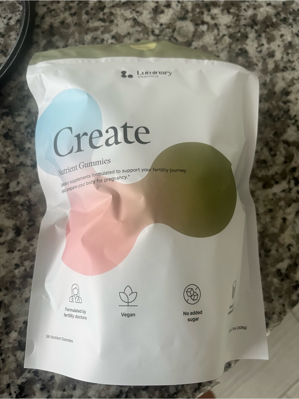 Create Nutrient Gummies - Pink/Green/Blue